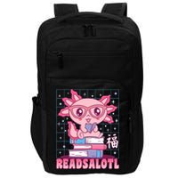 Axolotl Books Readsalotl Reading Bookworm Impact Tech Backpack
