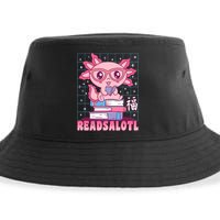 Axolotl Books Readsalotl Reading Bookworm Sustainable Bucket Hat