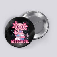 Axolotl Books Readsalotl Reading Bookworm Button