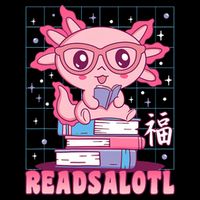 Axolotl Books Readsalotl Reading Bookworm 16 in Basic Backpack