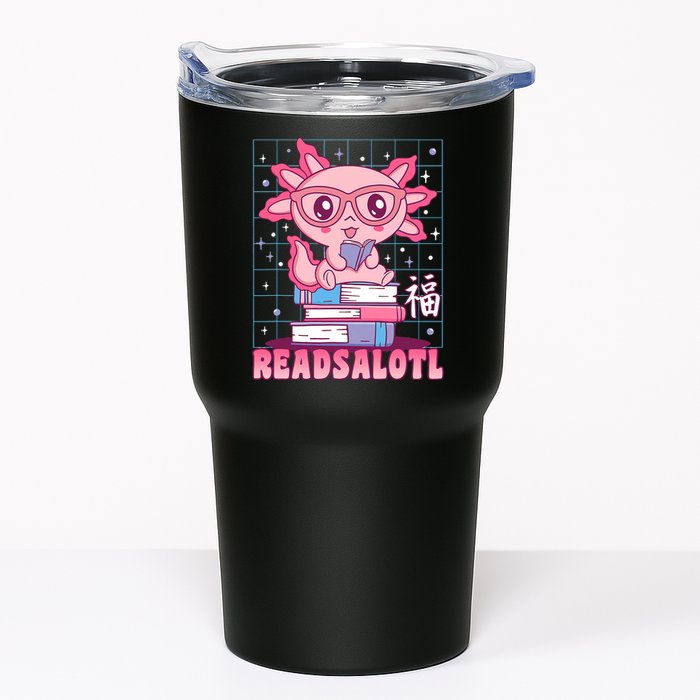 Axolotl Books Readsalotl Reading Bookworm Tumbler