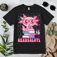 Axolotl Books Readsalotl Reading Bookworm Premium T-Shirt