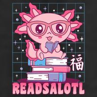 Axolotl Books Readsalotl Reading Bookworm Hat