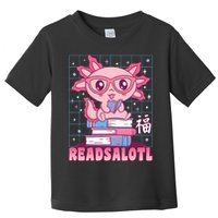 Axolotl Books Readsalotl Reading Bookworm Toddler T-Shirt