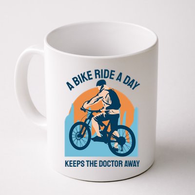 A Bike Ride A Day Keeps The Doctor Away Mug