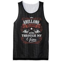 ARELLANO Blood Runs Through My Veins Family Name Vintage Mesh Reversible Basketball Jersey Tank