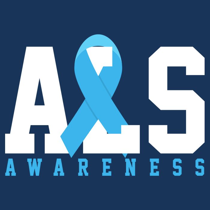 Als Blue Ribbon Awareness Flatbill Hat