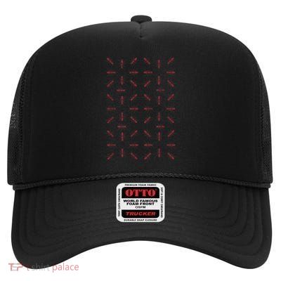 Ants Baby Red Funny High Crown Mesh Back Trucker Hat
