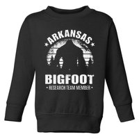 Arkansas Bigfoot Research Team Member Sasquatch Sunset Toddler Sweatshirt