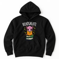 Axolotl Books Readsalotl Reading Bookworm Hoodie