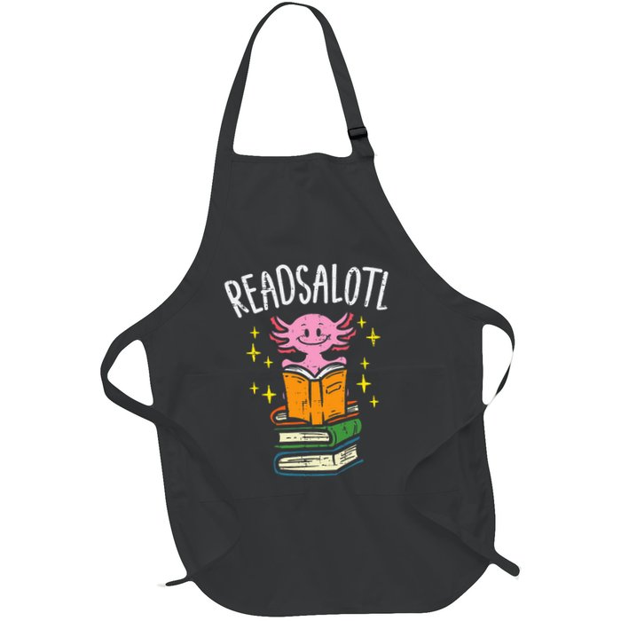 Axolotl Books Readsalotl Reading Bookworm Apron