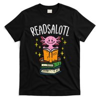 Axolotl Books Readsalotl Reading Bookworm T-Shirt