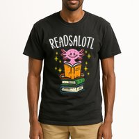 Axolotl Books Readsalotl Reading Bookworm Tall T-Shirt