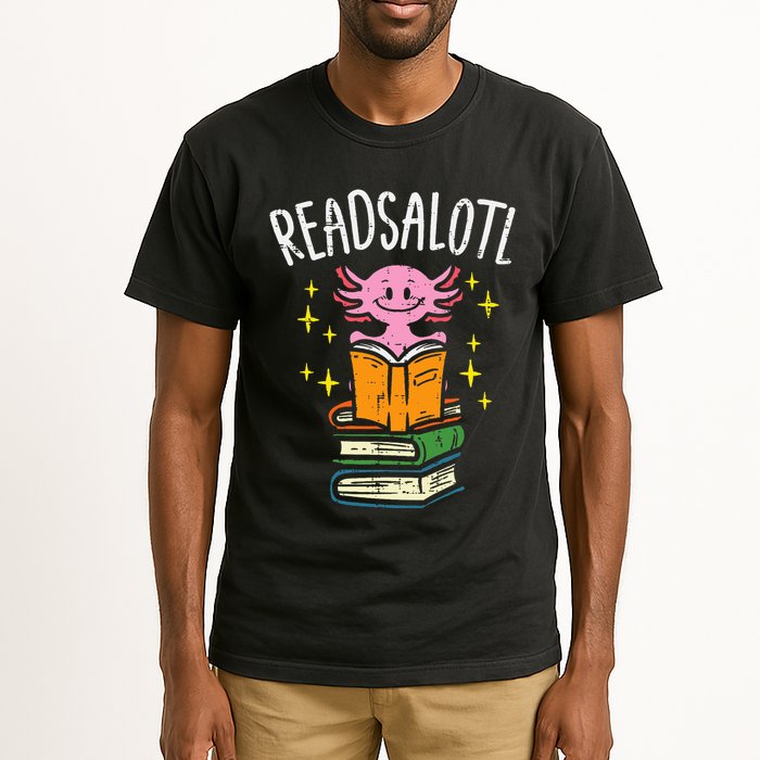 Axolotl Books Readsalotl Reading Bookworm Tall T-Shirt