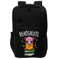 Axolotl Books Readsalotl Reading Bookworm Impact Tech Backpack