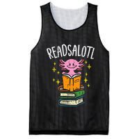 Axolotl Books Readsalotl Reading Bookworm Mesh Reversible Basketball Jersey Tank