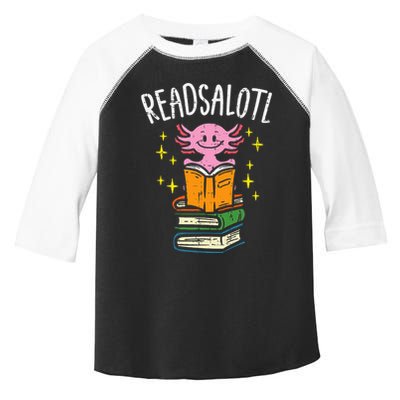 Axolotl Books Readsalotl Reading Bookworm Toddler Fine Jersey T-Shirt