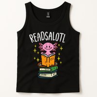 Axolotl Books Readsalotl Reading Bookworm Tank Top