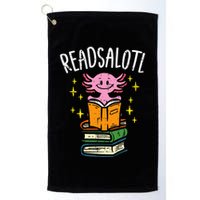 Axolotl Books Readsalotl Reading Bookworm Golf Towel