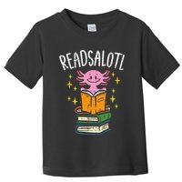 Axolotl Books Readsalotl Reading Bookworm Toddler T-Shirt