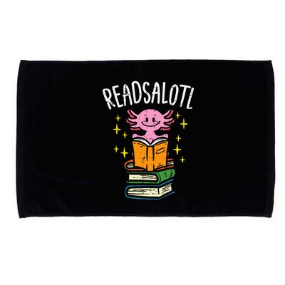 Axolotl Books Readsalotl Reading Bookworm Microfiber Hand Towel