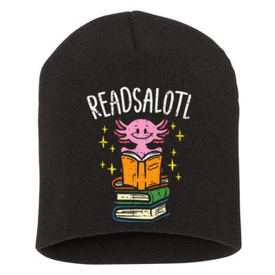 Axolotl Books Readsalotl Reading Bookworm Short Acrylic Beanie