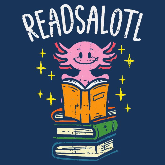 Axolotl Books Readsalotl Reading Bookworm Infant Baby Jersey Bodysuit