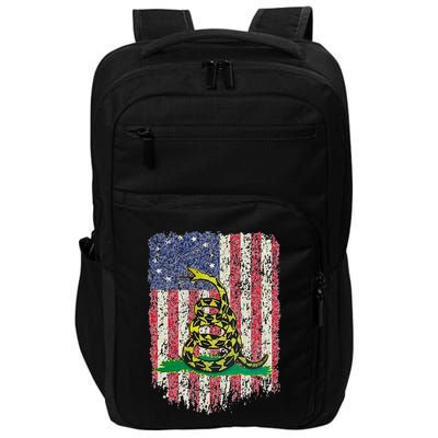 American Betsy Ross Flag DonT Tread Patriot On Me Impact Tech Backpack