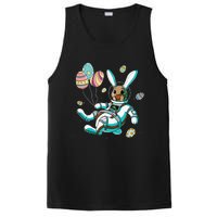 Astronaut Bunny Rabbit Planet Egg Easter Day PosiCharge Competitor Tank