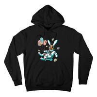 Astronaut Bunny Rabbit Planet Egg Easter Day Tall Hoodie