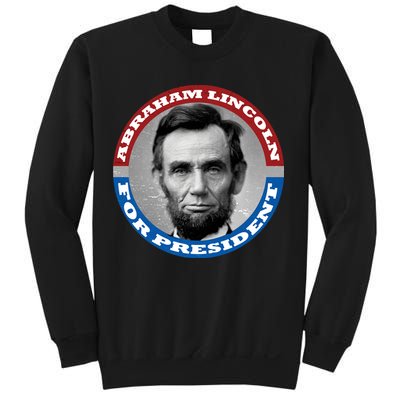 Abraham Abe Lincoln For President Retro Sweatshirt