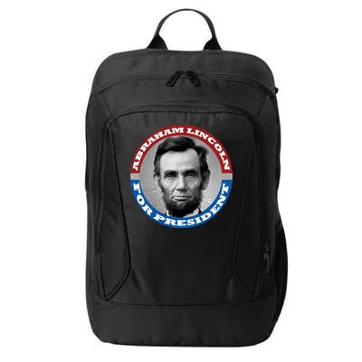 Abraham Abe Lincoln For President Retro City Backpack