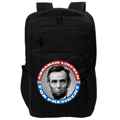 Abraham Abe Lincoln For President Retro Impact Tech Backpack