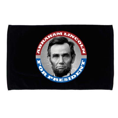 Abraham Abe Lincoln For President Retro Microfiber Hand Towel