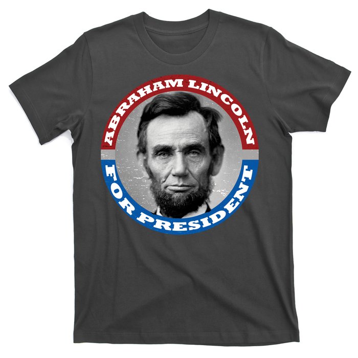 Abraham Abe Lincoln For President Retro T-Shirt