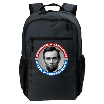 Abraham Abe Lincoln For President Retro Daily Commute Backpack