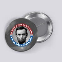 Abraham Abe Lincoln For President Retro Button