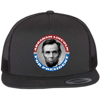 Abraham Abe Lincoln For President Retro Flatbill Hat
