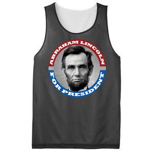 Abraham Abe Lincoln For President Retro Mesh Reversible Basketball Jersey Tank