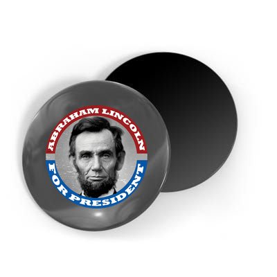 Abraham Abe Lincoln For President Retro Magnet