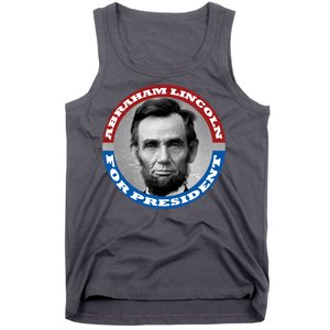 Abraham Abe Lincoln For President Retro Tank Top