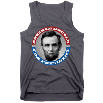 Abraham Abe Lincoln For President Retro Tank Top