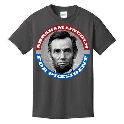 Abraham Abe Lincoln For President Retro Kids T-Shirt