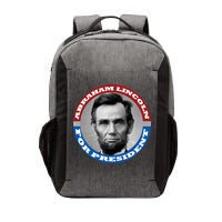 Abraham Abe Lincoln For President Retro Vector Backpack