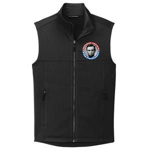 Abraham Abe Lincoln For President Retro Collective Smooth Fleece Vest