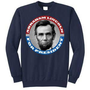 Abraham Abe Lincoln For President Retro Sweatshirt