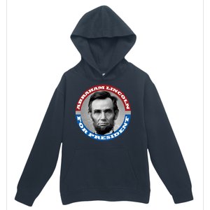 Abraham Abe Lincoln For President Retro Urban Pullover Hoodie