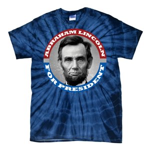 Abraham Abe Lincoln For President Retro Tie-Dye T-Shirt