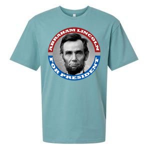 Abraham Abe Lincoln For President Retro Sueded Cloud Jersey T-Shirt