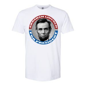 Abraham Abe Lincoln For President Retro Softstyle CVC T-Shirt